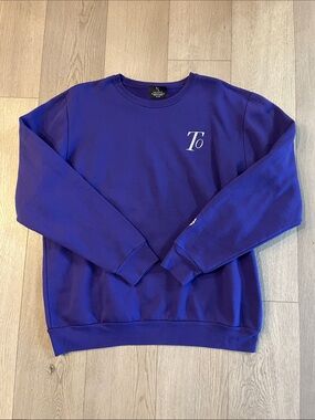 Purple Toronto Raptors Crewneck Sweatshirt - Peace Collective - Men's Sweater XL